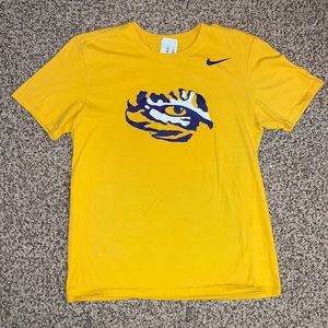 LSU Tiger Eye Nike T-Shirt. Size Medium